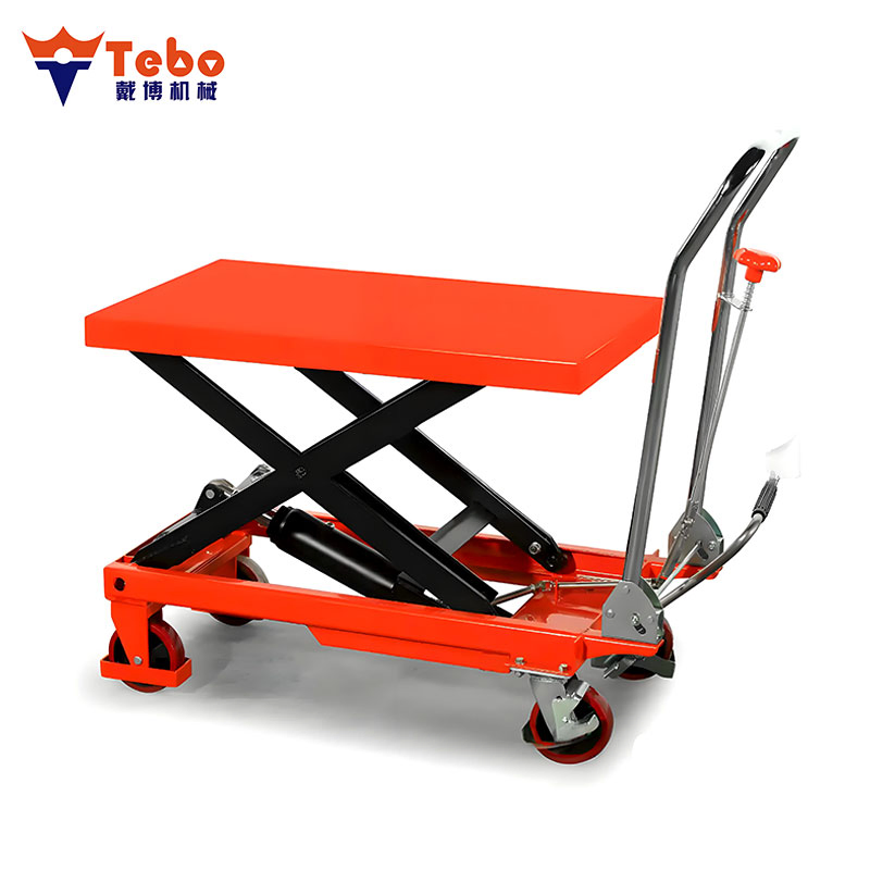 Cheap Mini Scissor Lift Table Hand Lift Trolley Equipment for Material Handling