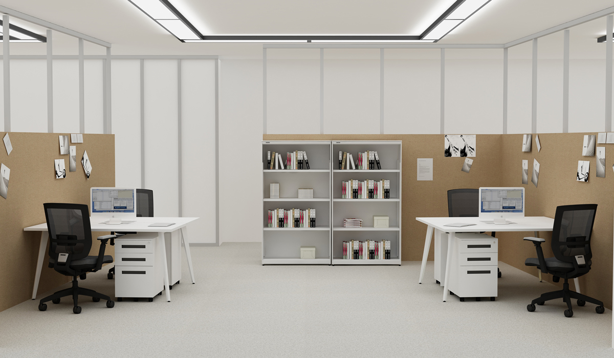 Modern Office Workstation Furniture with 3 Drawer with Excellent Quality