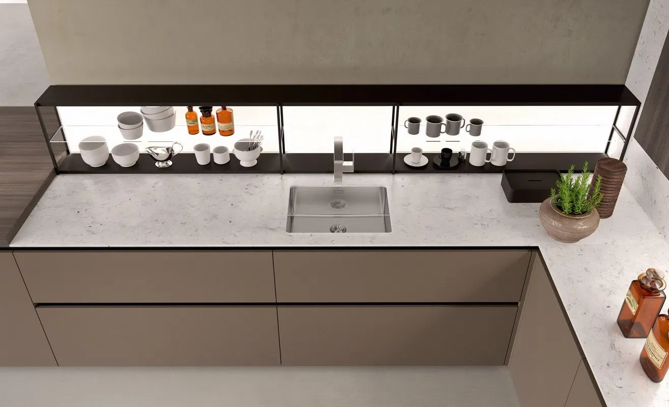 New Style Modern Custom Cabinet Kitchen Wooden Furniture From China Factory