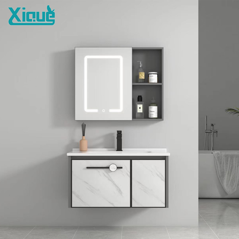 Classic Design Bathroom Classical Corner Modern Bathroom Cabinet Furniture with Wash Basin and Mirror New Design Style