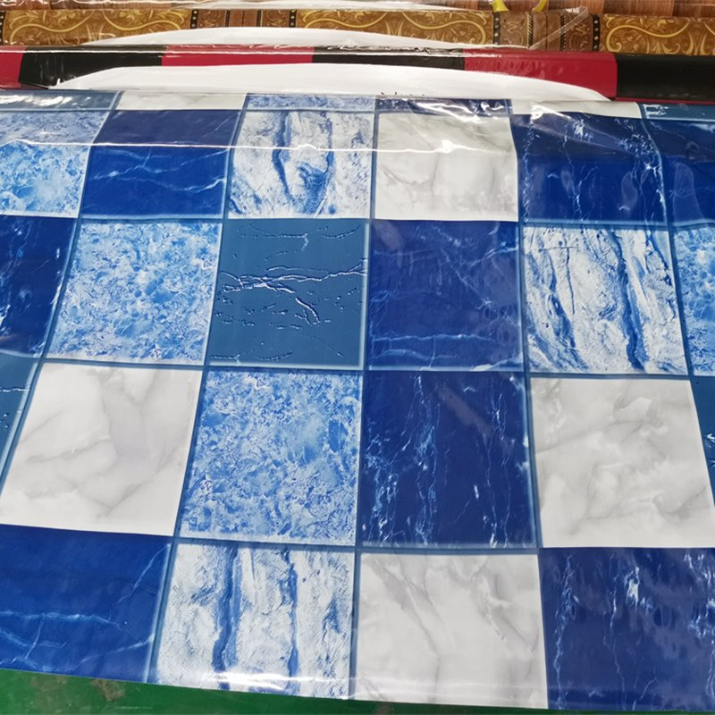 Customized Home Decor Waterproof Laminate PVC Floor Covering with Printed Design