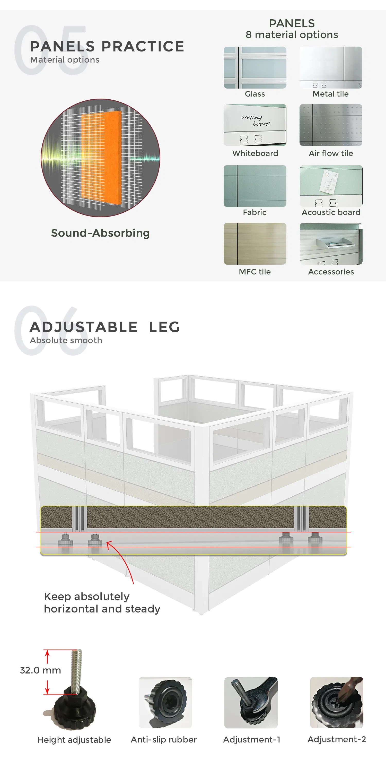 Office Partition Detail