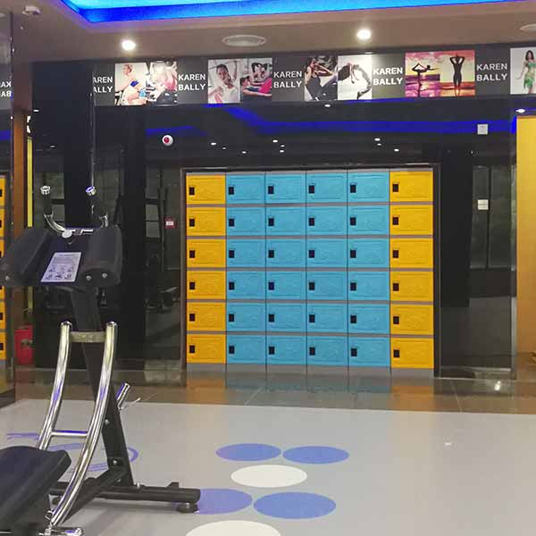Waterproof Super Long Using Life - for School Gym Business Factories Mines Outdoor Office Cabinet Furniture 3/6/9/12/18 Doors - Yiange ABS Plastic Locker