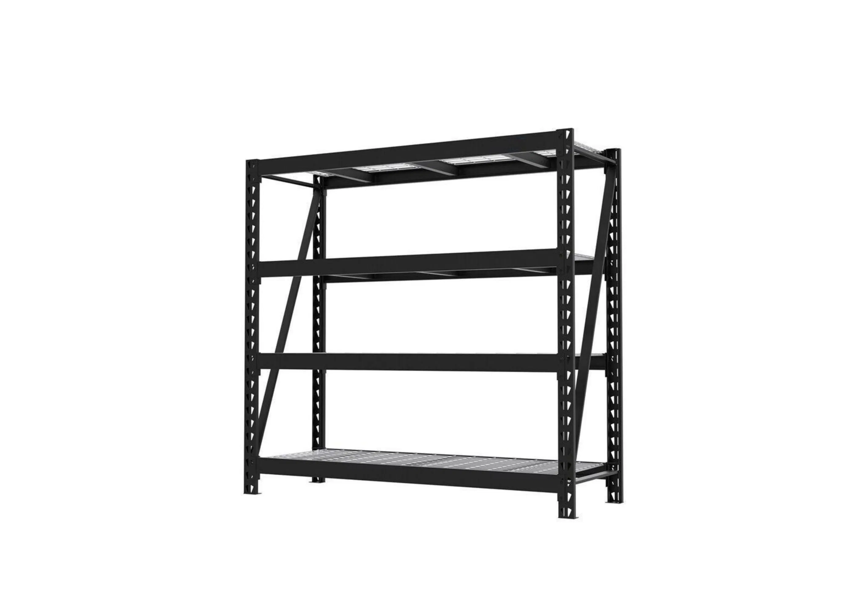 Adjustable Heavy Duty Storage 4-Tier Metal Wire Shelving Unit