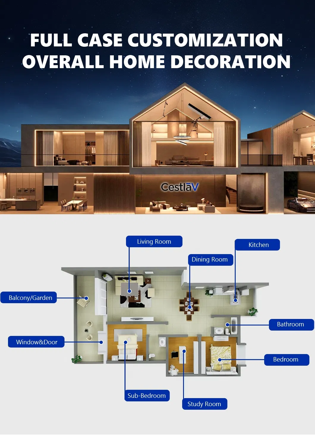 Whole House Custom Furniture