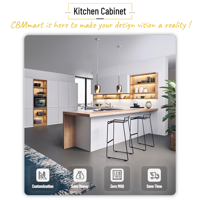 Matte High Gloss Kitchen Set