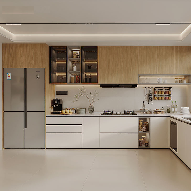 Cheap Modern Kids Kitchen Furniture Cupboard Set Standard