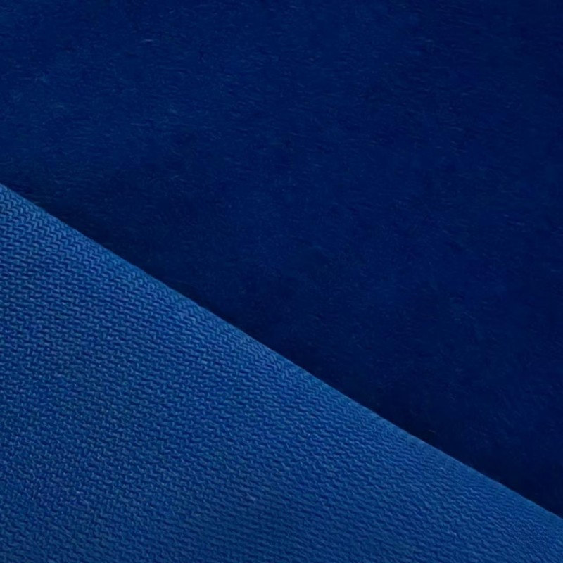 Premium 280g Theater Blue Stage Velvet Curtain Drape