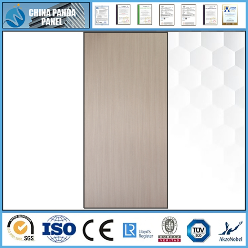 Interior Decoration Aluminum Honeycomb Wall Panel Lightweight Building Material