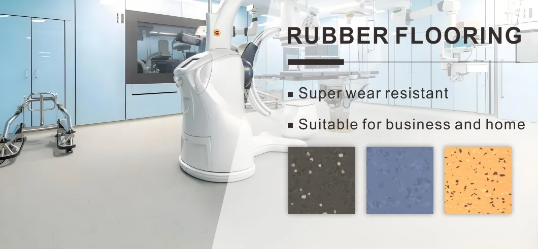 Durable Rubber Floor Covering