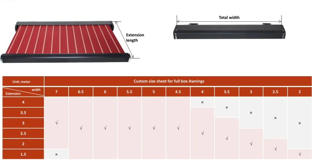 Garden Awning Retractable Awning