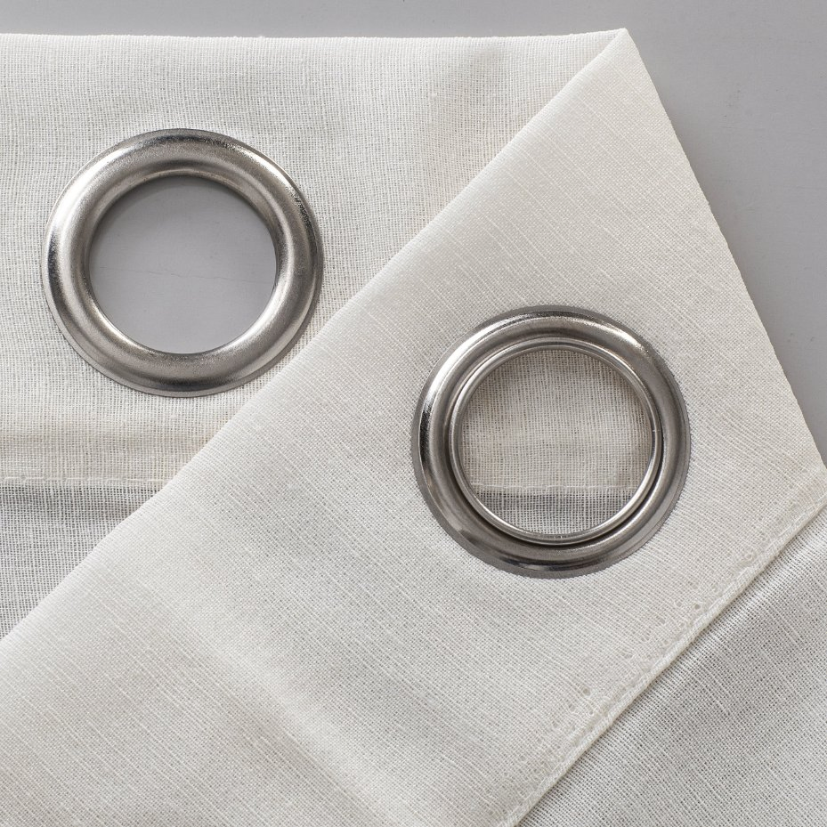 Leaf Sheer Curtains Embroidered Floral Farmhouse Light Filtering Window Silver Sheer Drapes for Living Room Bedroom