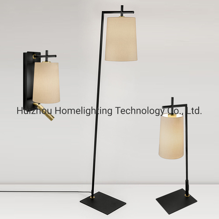 Hotel Supplies Lighting Table Lamp Wall Light Floor Standing Lamp Set Study Hospitality Lighting Fixtures Middle East