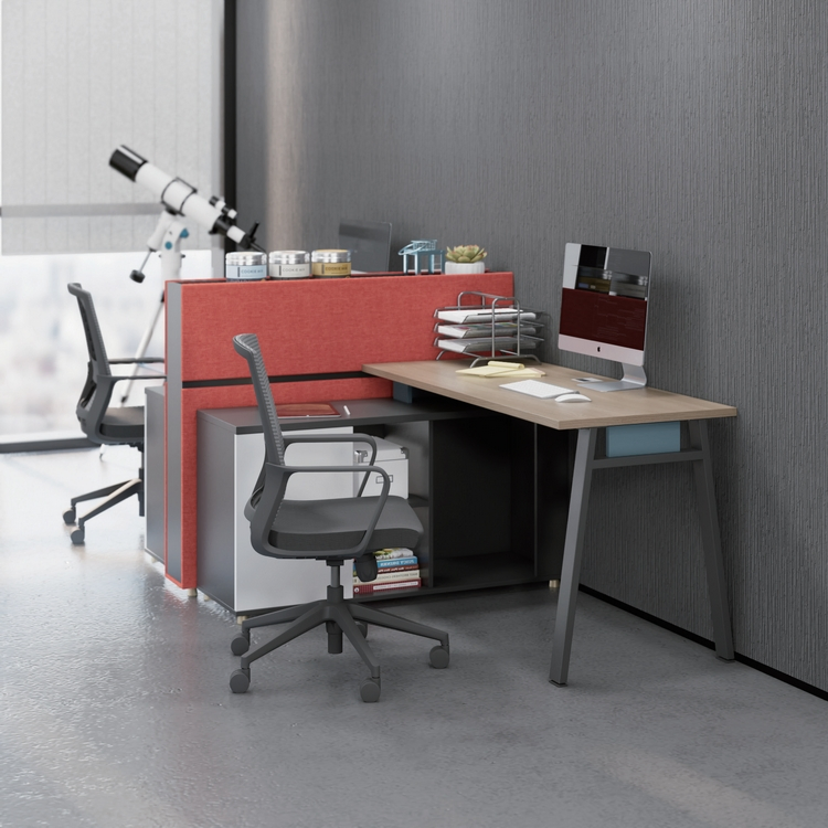 New Commercial Wooden Office Furniture Office Table Office Desk 6 Person Modern Office Partition (UL-231116)