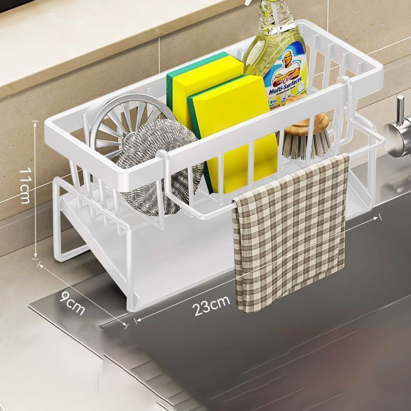 Kitchen Bathroom Sink Organizer Rack Soap Holder Ez28499