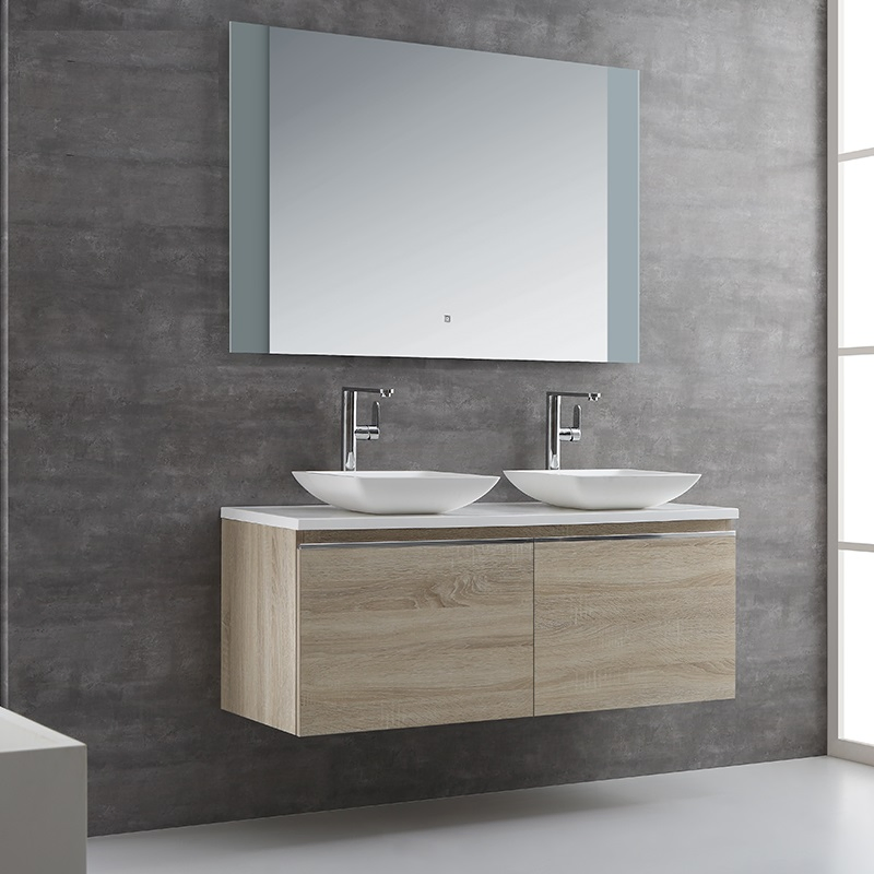 Chinese Factory Offer Customization Hot Selling Plywood Bathroom Cabinet Wash Basin Top Design Home Furniture