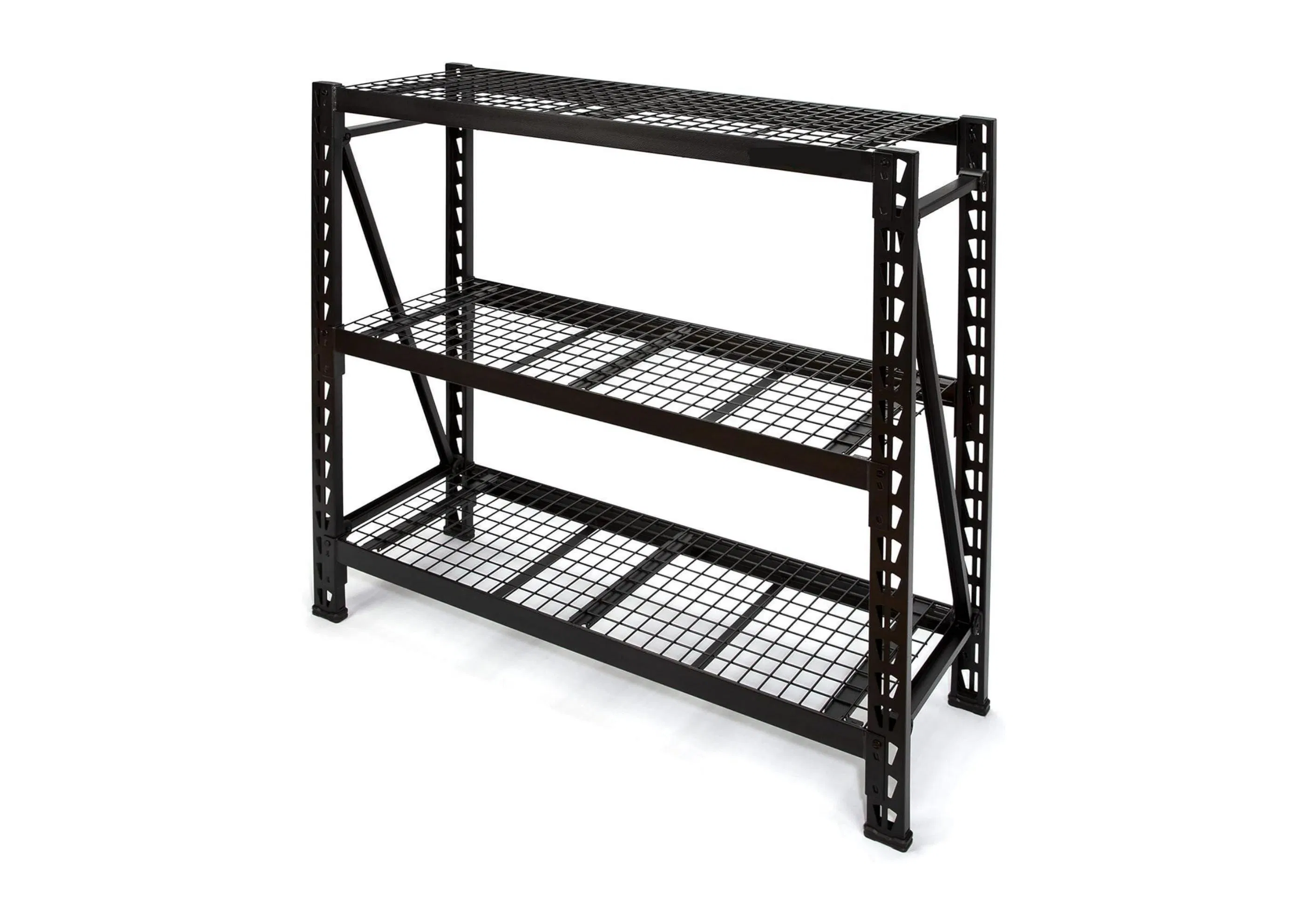 Adjustable Heavy Duty Storage 4-Tier Metal Wire Shelving Unit