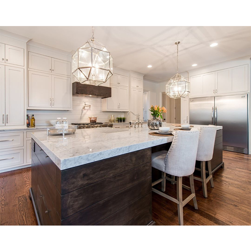 Cbmmart Smart Custom Top Quality Solid American Style Shaker Style Doors Kitchen Cabinets for Home and Kitchen