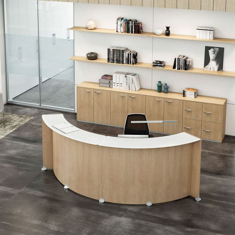 Interior Design Wooden Workstation Furniture Computer Table Office Desk Office Furniture