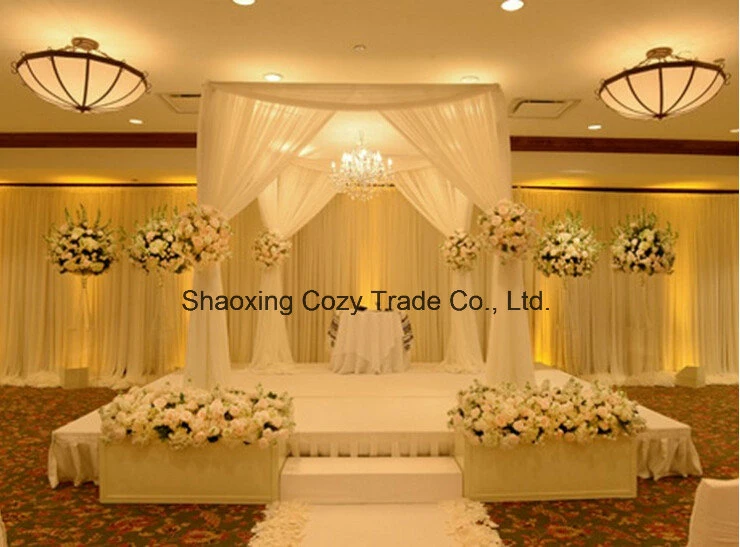Good Quality Voile Sheer for Wedding Banquet Drape, Curtain, Backdrop