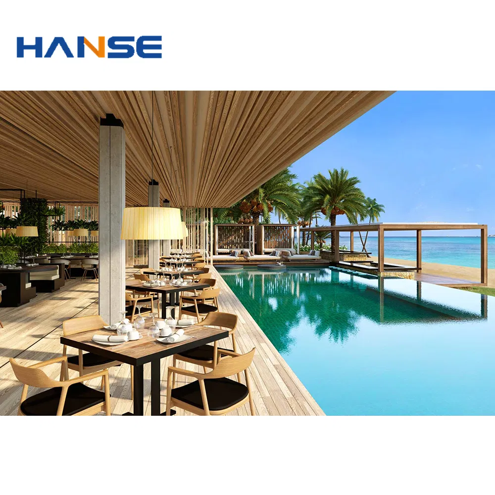 Top Luxury New Design Beach Villa Modern Dining Room Sets Chairs Table Furniture Luxury