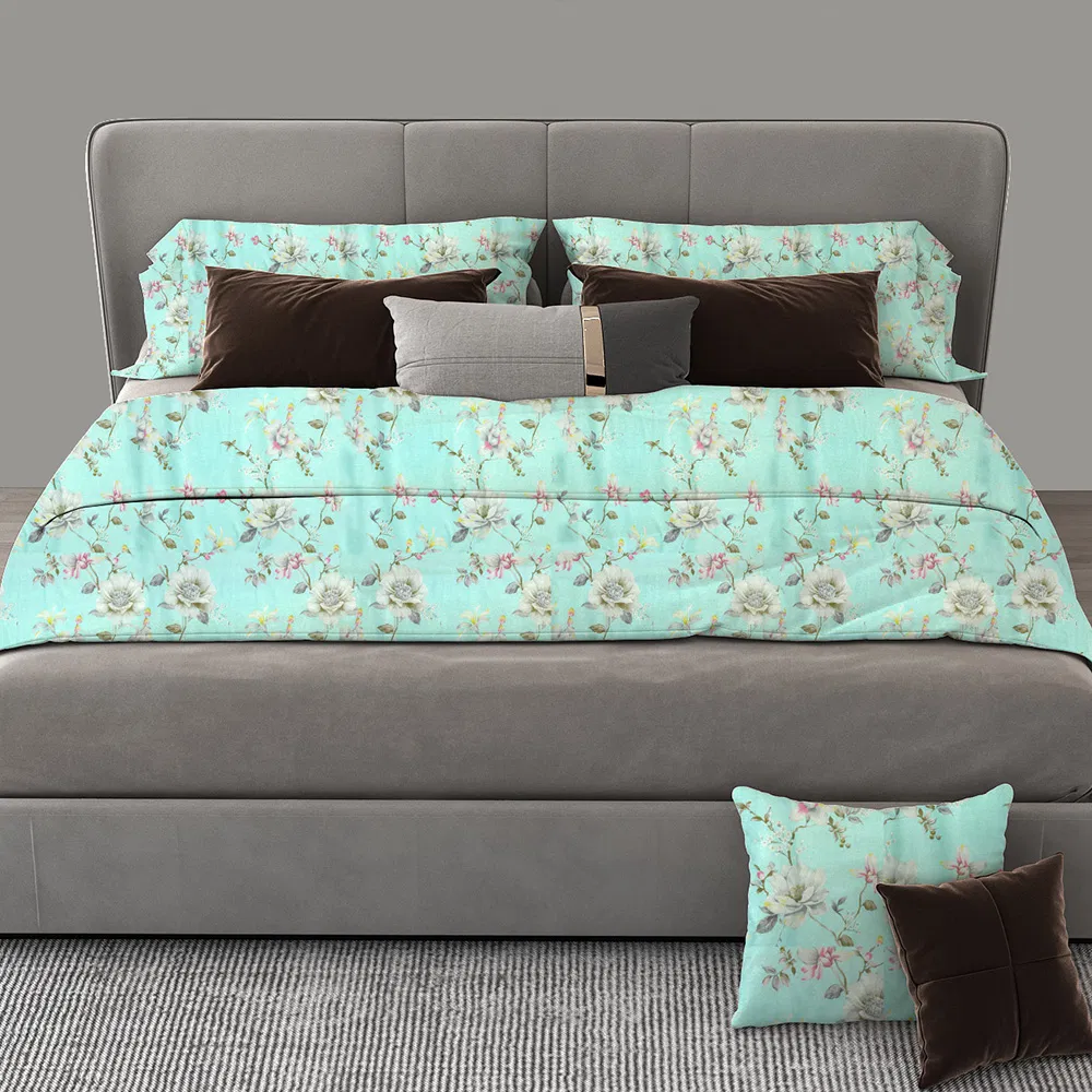 Hotel &amp; Home 100% Cotton 105GSM Plain Weave Printed Custom Wholesale Bedding Sets/Pillowcase/Duvet Fabric