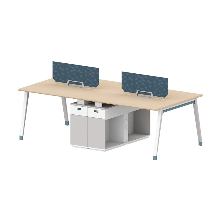 New Commercial Wooden Office Furniture Office Table Office Desk 6 Person Modern Office Partition (UL-231116)