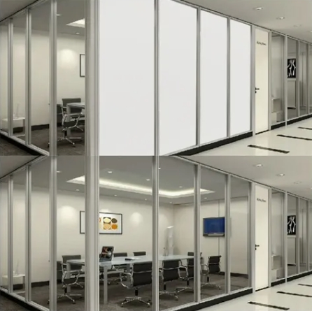Smart Glass Film Switchable Pdlc PVC Pet Material Flat Transparent/Opaque for Home Office Hospital Gym Decorative Purpose