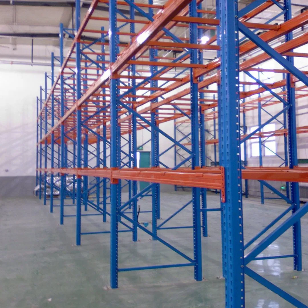 Sturdy Steel Shelving Unit for Efficient Warehouse Organization