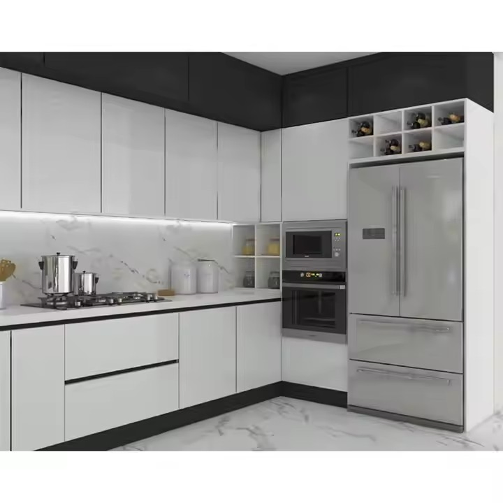 Cheap Modern Kids Kitchen Furniture Cupboard Set Standard