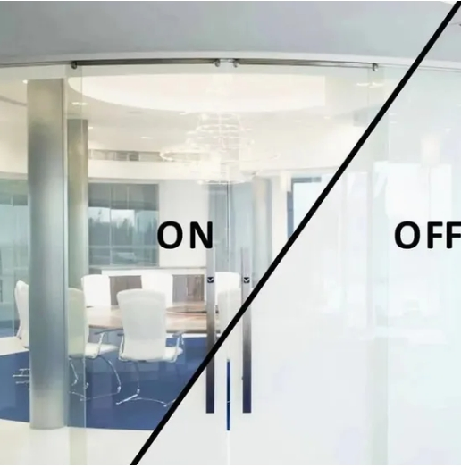 Smart Glass Film Switchable Pdlc PVC Pet Material Flat Transparent/Opaque for Home Office Hospital Gym Decorative Purpose