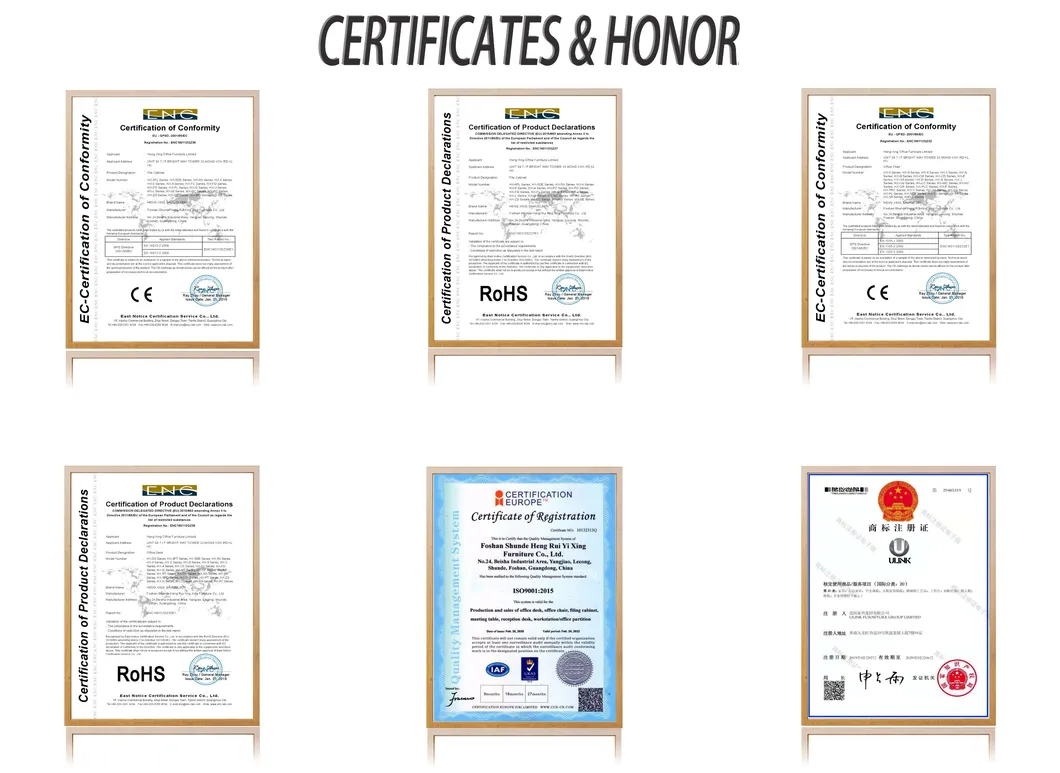 Certificates