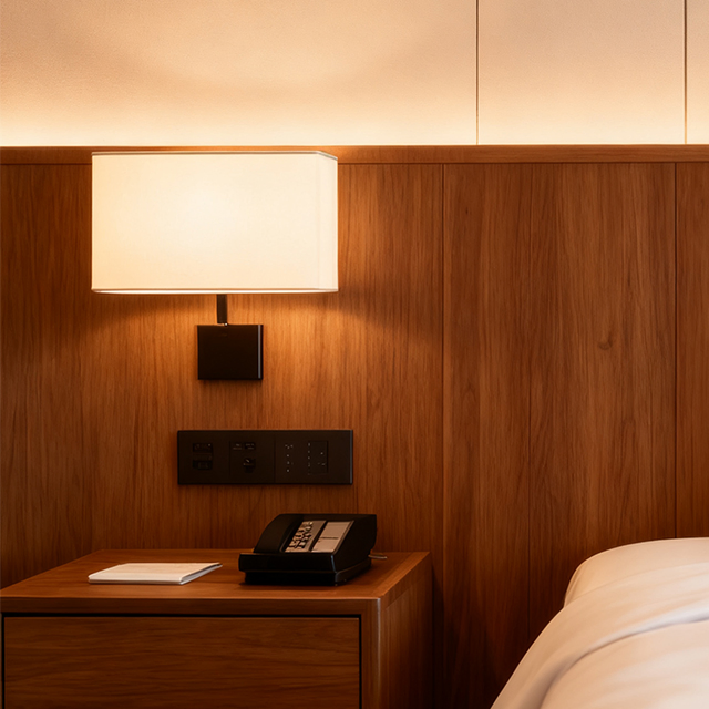 FF&E Project Accept Commercial Interior Design Bedroom King Size Bed Hotel Furniture for Hospitality Resort Villa Apartment