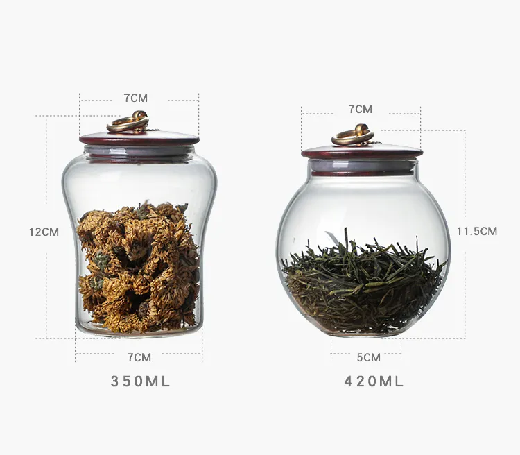 Glass Jars Food Container