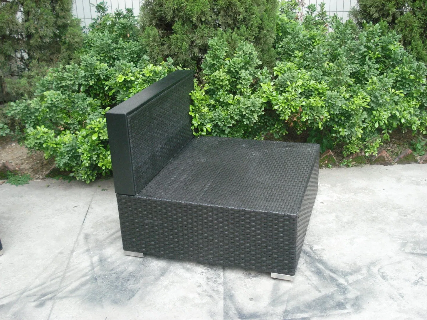 Simple Rattan Corner Sofa Set Modern Design Rattan Sectional Outdoor Living Room Sofa Furniture