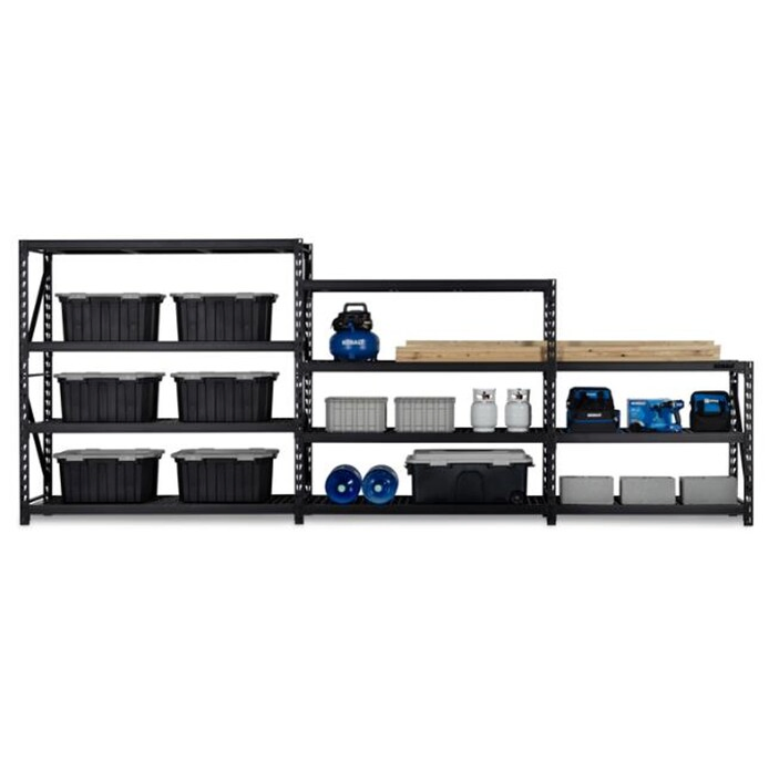 Custom Heavy Duty Shelving 300 Kg Layer Garage 4 Tier Warehouse Storage Metal Stacking Shelf Rack Unit for Warehouse