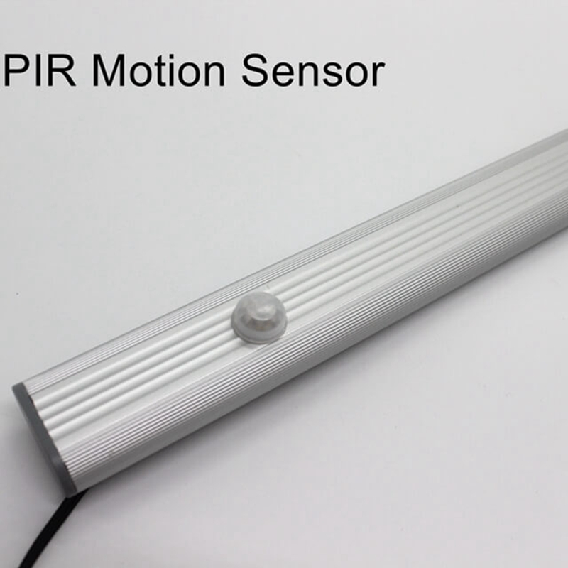 Wholesale Hospitality Furnishing Indoor Smart Home Automation PIR Switch Wardrobe Hanger Cabinet 12V Motion Sensor LED Closet Rod Light