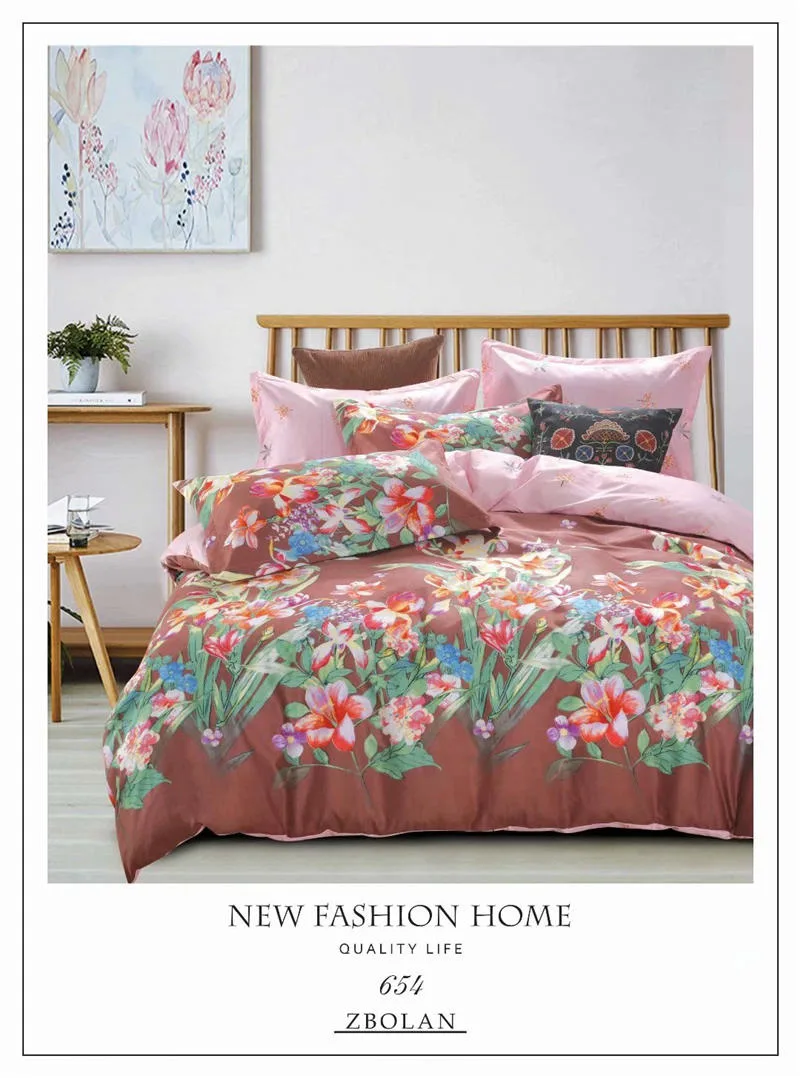 Zbolan Collection Printed Microfiber 130GSM Fabric Home Textile