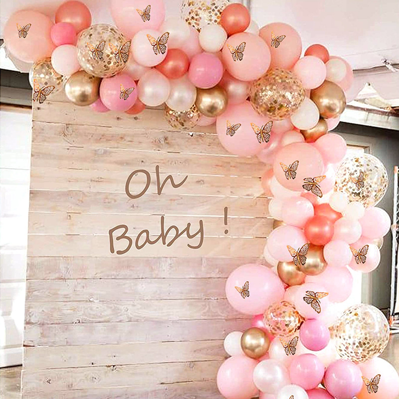 Hot Sale Promotion Wedding Birthday Party Supplies Celebration Home Decoration Tools Garland Arch Kit 120 PCS Balloons