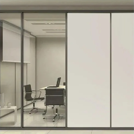 Smart Glass Film Switchable Pdlc PVC Pet Material Flat Transparent/Opaque for Home Office Hospital Gym Decorative Purpose