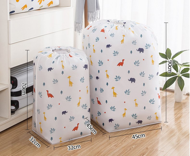 PEVA Large Capacity Clothes Storage Home Storage Organization