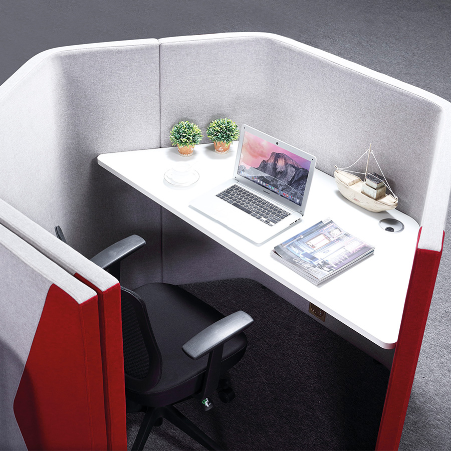 Fabric Type Office Work Station Furniture
