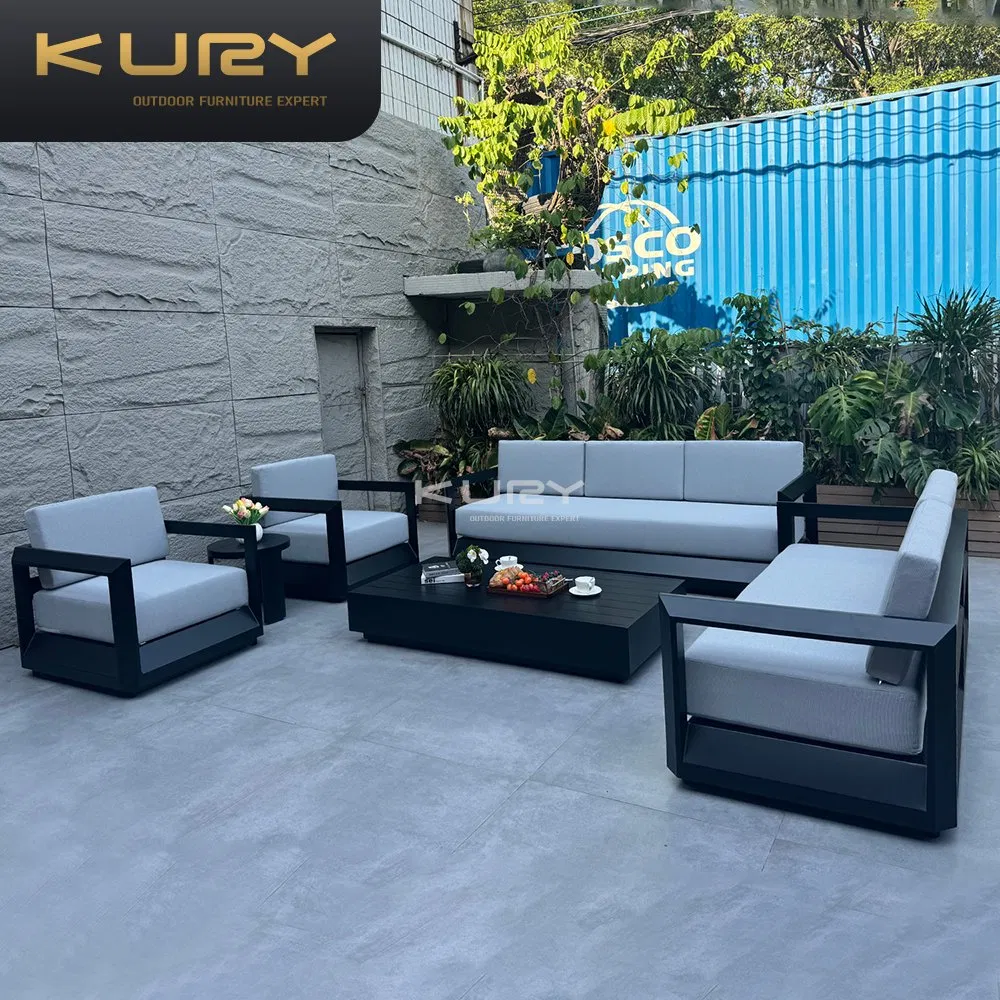 Modern Factory Outdoor Garden Furniture Handcraft Metal Garden Sofa Set Furniture