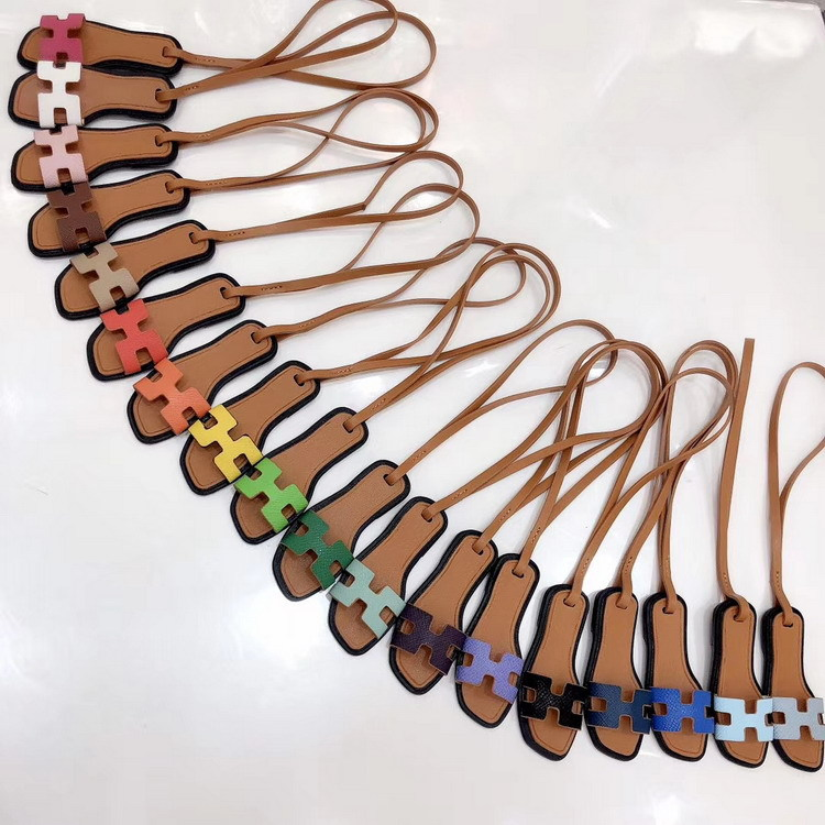 FT089 Slide Slipper Luxury Purse Decoration Charm Shoe Ornament Bags Lady Pendant Decorative Kelly Women Hand Bag Accessory Accessories for Bag