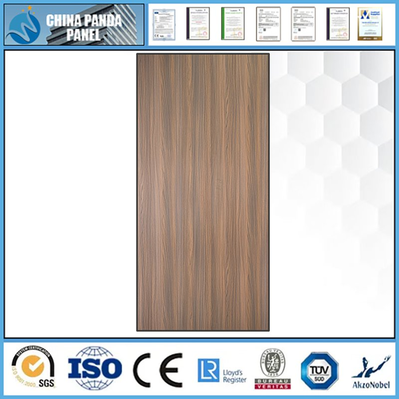 Interior Decoration Aluminum Honeycomb Wall Panel Lightweight Building Material