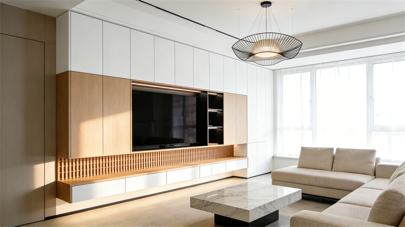 High Quality Residential Safe Anbangni Living Room TV Cabinet Stand Unit