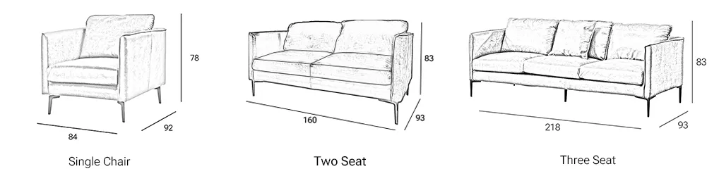 Sofa Dimensions Overview