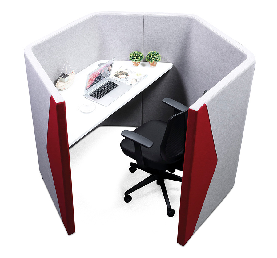 Fabric Type Office Work Station Furniture