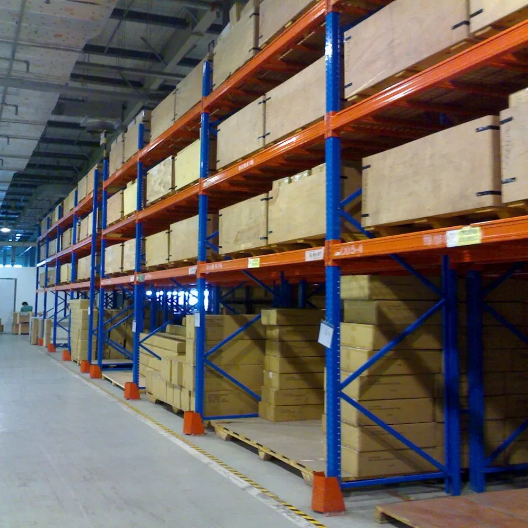 Sturdy Steel Shelving Unit for Efficient Warehouse Organization