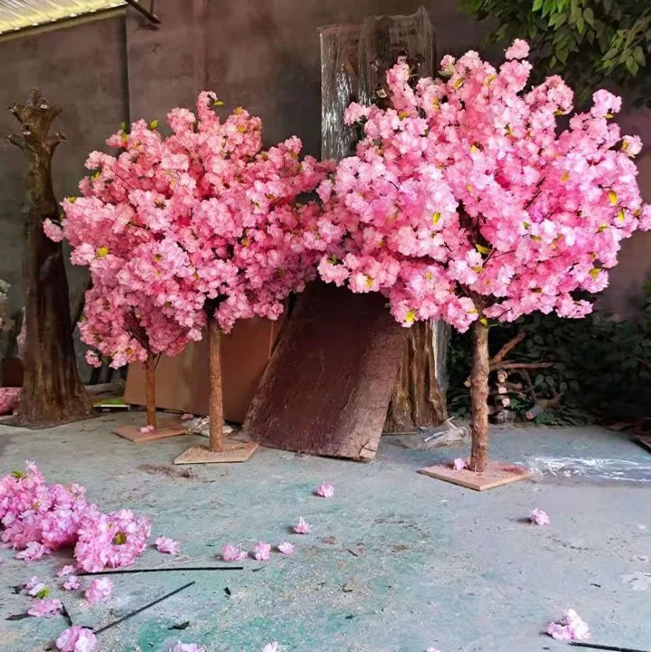 1.5m Artificial Cherry Blossom Tree Table Centerpiece for Wedding/Home Decor